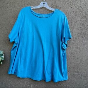 🚨ColdWater Creek 3X 100% Cotton A-line Women's Top